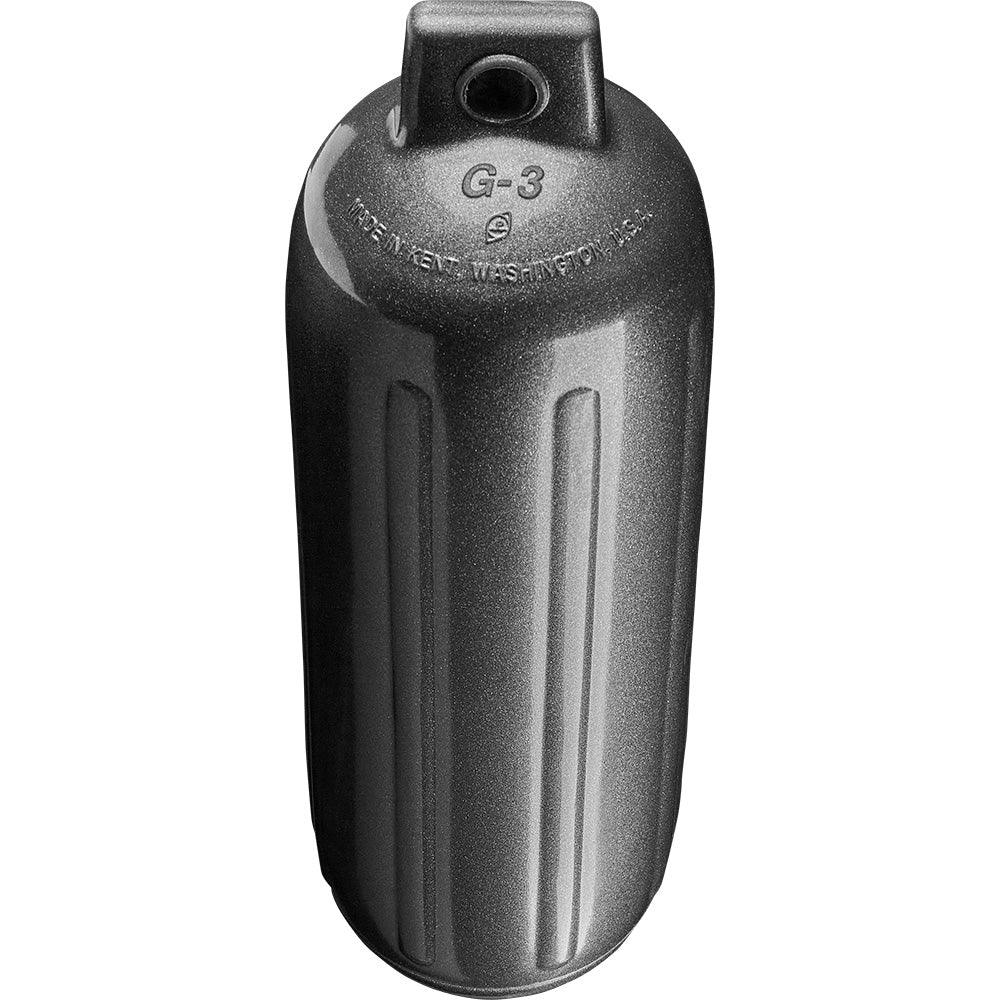 Polyform G-3 Twin Eye Fender 5.5" x 19" - Metallic Graphite [G-3 METALLIC GRAPHITE] Polyform U.S.