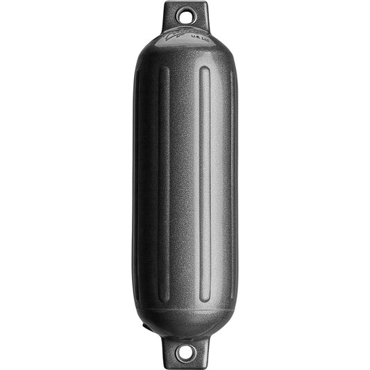 Polyform G-3 Twin Eye Fender 5.5" x 19" - Metallic Graphite [G-3 METALLIC GRAPHITE] - Besafe1st