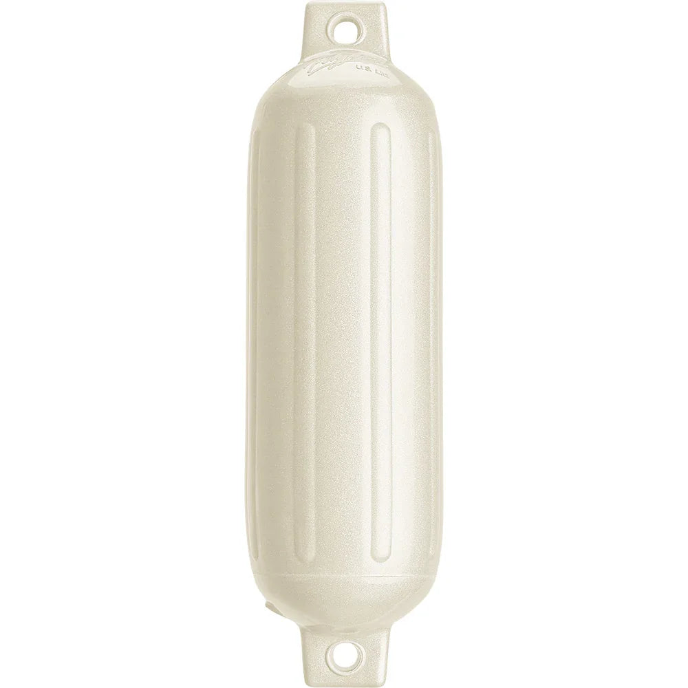 Polyform G-3 Twin Eye Fender 5.5" x 19" - Metallic White [G-3 METALLIC WHITE] Polyform U.S.
