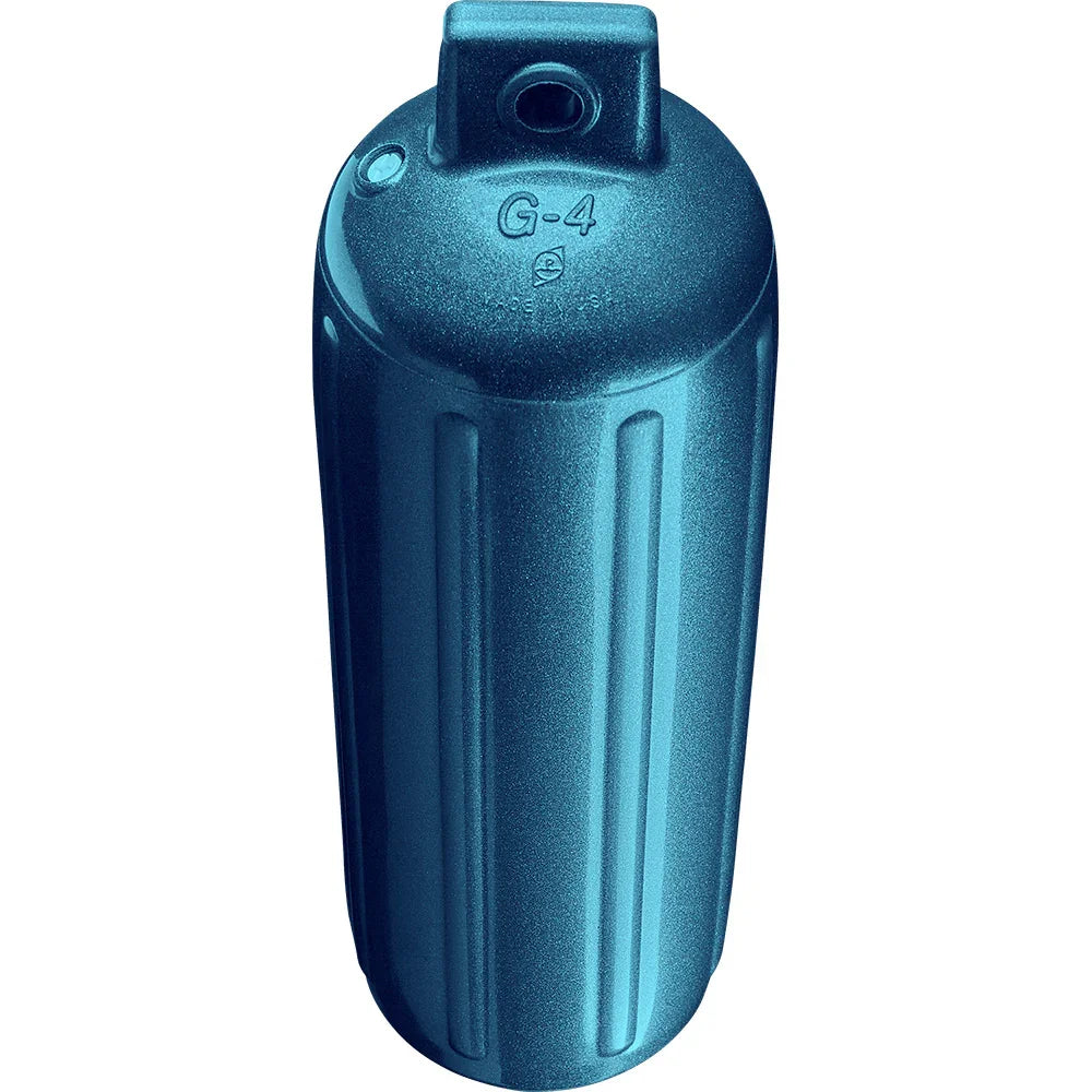 Polyform G-4 Twin Eye Fender 6.5" x 22" - Metallic Blue [G-4 METALLIC BLUE] Polyform U.S.