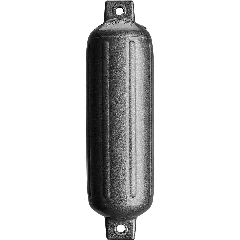 Polyform G-4 Twin Eye Fender 6.5" x 22" - Metallic Graphite [G-4 METALLIC GRAPHITE] Polyform U.S.