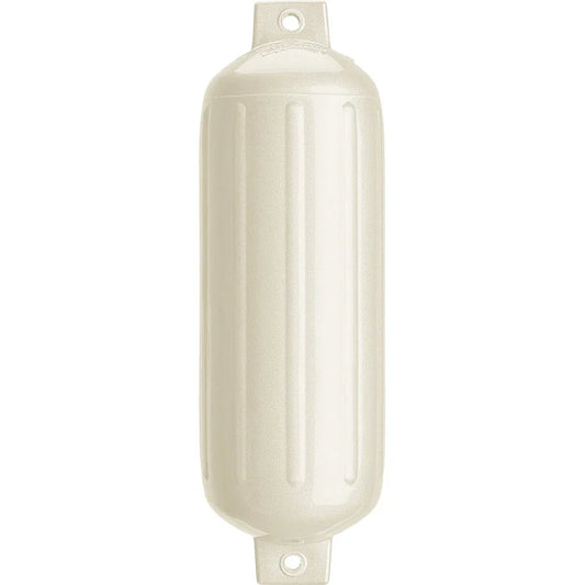 Polyform G-5 Twin Eye Fender 8.8" x 26.8" - Metallic White [G-5 METALLIC WHITE] Polyform U.S.