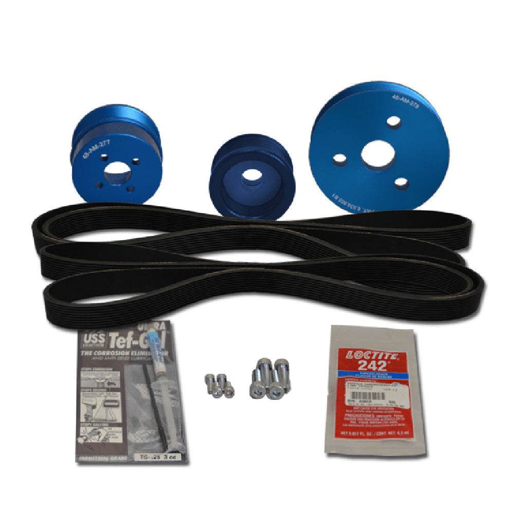 Balmar Pulley Kit f/Volvo D2-55, A, B, C, D, E, F [48-VSP-D2-A] - Besafe1st