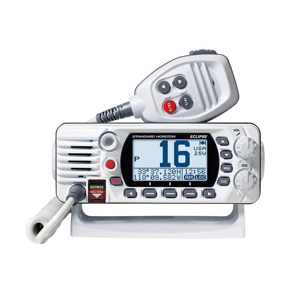 Standard Horizon GX1410GB Eclipse Series 25W Fixed Mount VHF/GPS - White [GX1410GW] Standard Horizon