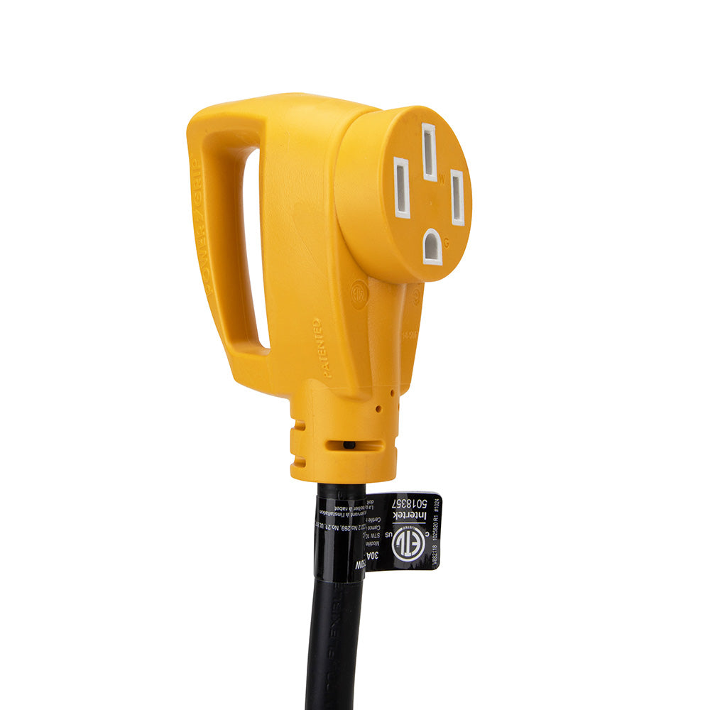 Camco Power Grip RV 18" 30Amp Circuit Analyzer Dogbone - Integrated Surge Protection [55460] - Besafe1st