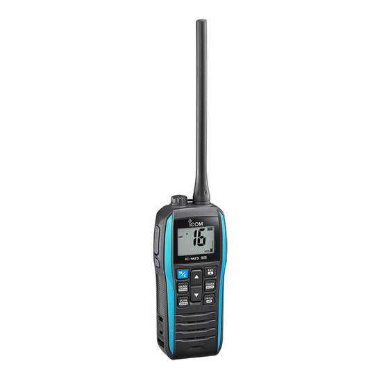 Icom M25 EVO Handheld VHF Radio - Blue [M25 EVO BLUE 71] - Besafe1st