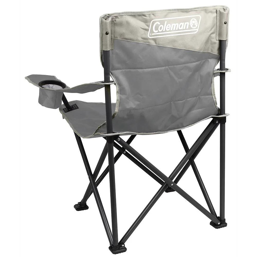 Coleman Big  Tall Quad Camping Chair - Grey [2178363] Coleman