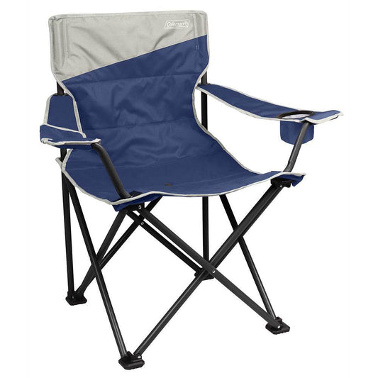 Coleman Big Tall Quad Camping Chair - Skyfall Blue [2174440] - Besafe1st