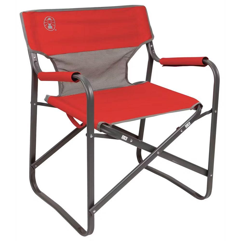 Coleman Outpost Breeze Deck Chair - Red [2000019421] Coleman
