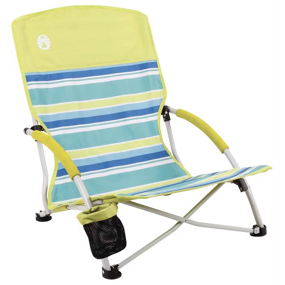 Coleman Utopia Breeze Beach Sling Chair - Yellow/Blue [2000019265] Coleman