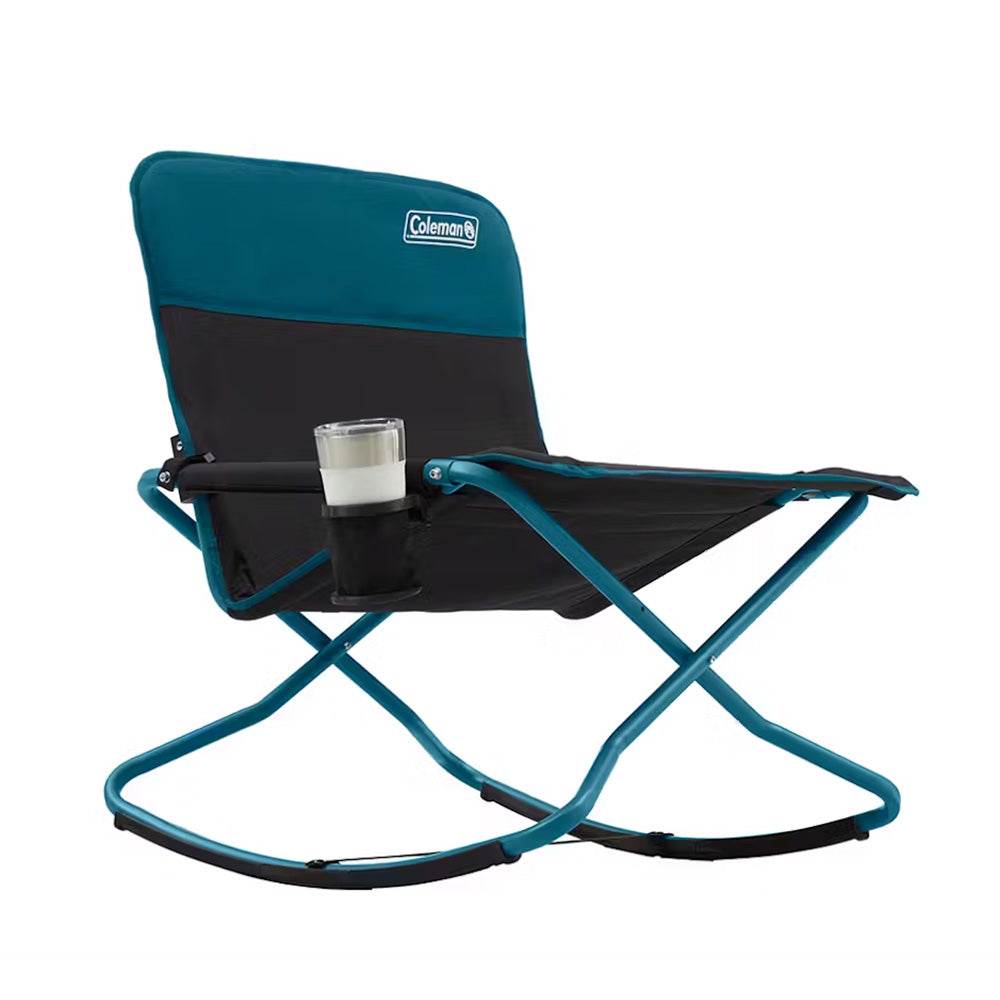 Coleman Cross Rocker Outdoor Rocking Chair - Ocean [2156592] - Besafe1st