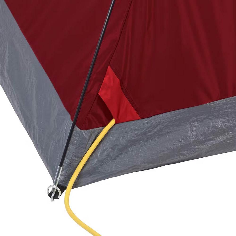 Coleman 4-Person Flatwoods II Lightweight Dome Camping Tent - Red [2207389] Coleman