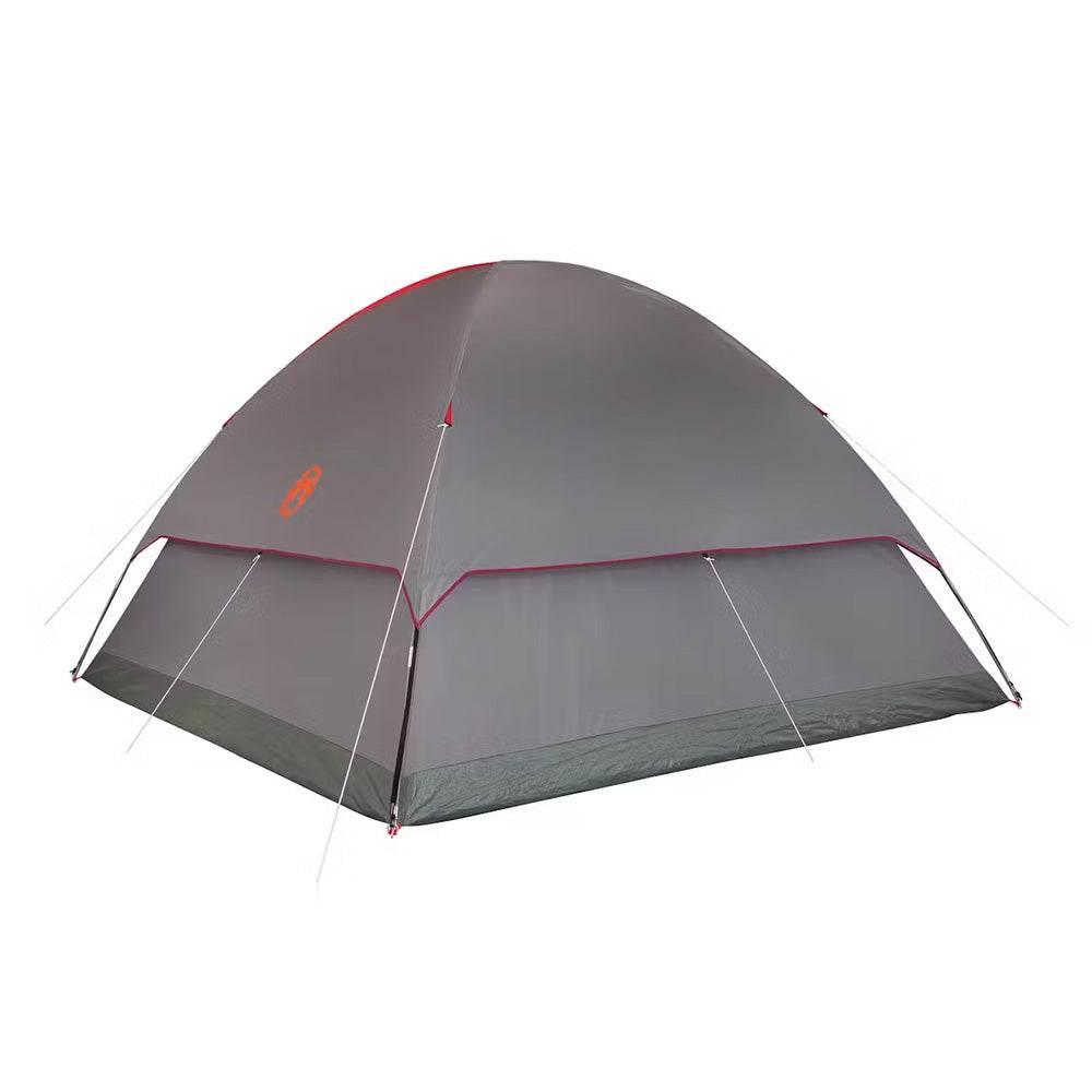 Coleman 6-Person Flatwoods II Lightweight Dome Camping Tent - Red [2207385] Coleman