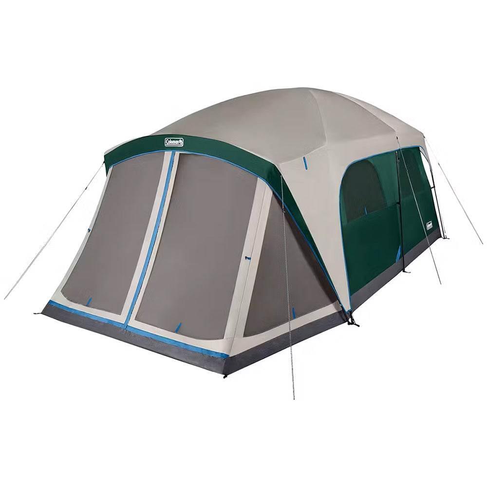 Coleman 12-Person Skydome Camping Tent w/Screen Room - Evergreen [2207381] Coleman