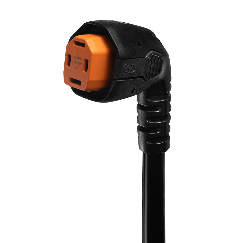SmartPlug 50 AMP Angled RV Dual Configuration Cordset - 30' [R50304A] - Besafe1st