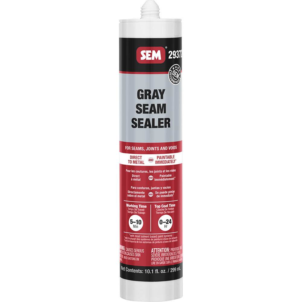 SEM 1K Seam Sealer - 10.1oz Tube - Grey [29372] - Besafe1st