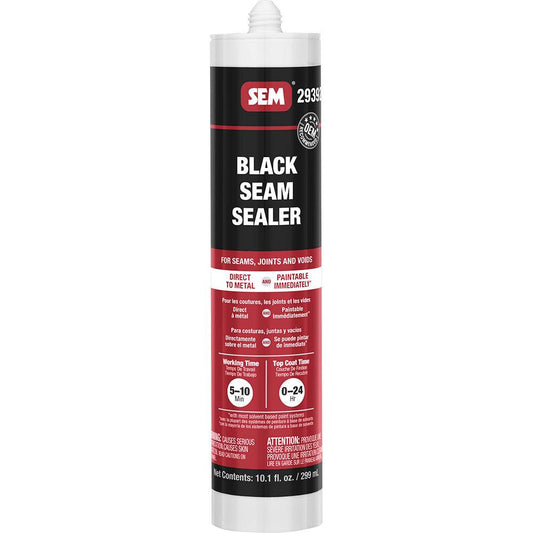SEM 1K Seam Sealer - 10.1oz Tube - Black [29392] - Besafe1st