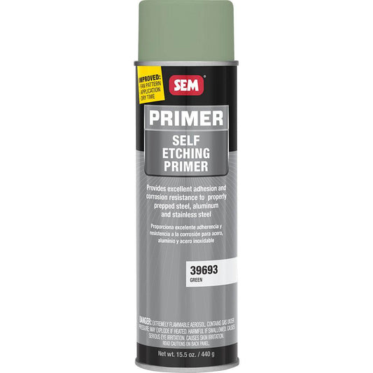 SEM Self Etching Primer - 20oz Aerosol Can - Green [39693] - Besafe1st
