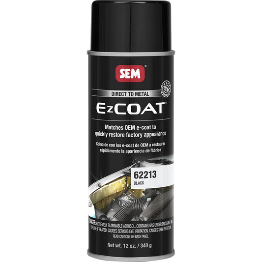 SEM Ez Coat - 16oz Aerosol Can - Black [62213] - Besafe1st