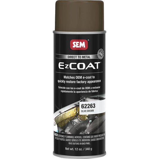 SEM Ez Coat - 16oz Aerosol Can - Olive Brown [62263] - Besafe1st