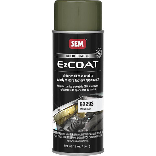 SEM Ez Coat - 16oz Aerosol Can - Dark Green [62293] - Besafe1st