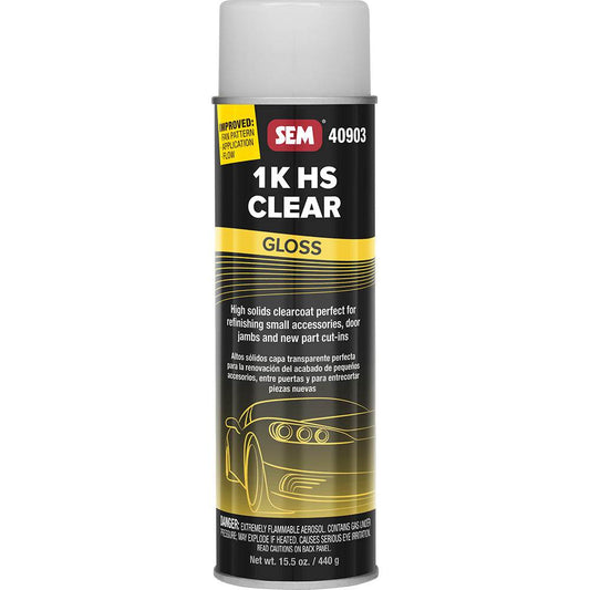 SEM 1K HS Clear - 20oz Aerosol Can - Gloss Finish [40903] - Besafe1st