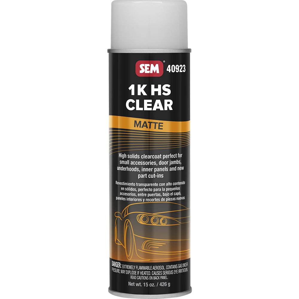 SEM 1K HS Clear - 20oz Aerosol Can - Matte Finish [40923] - Besafe1st