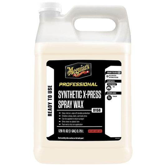 Meguiar's Synthetic X-Press Spray Wax - 1 Gallon [D15601] - Besafe1st