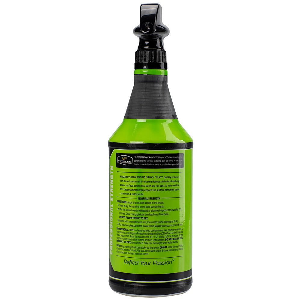 Meguiar's Iron Removing Spray "Clay" - 32oz [DRTU200232] - Besafe1st