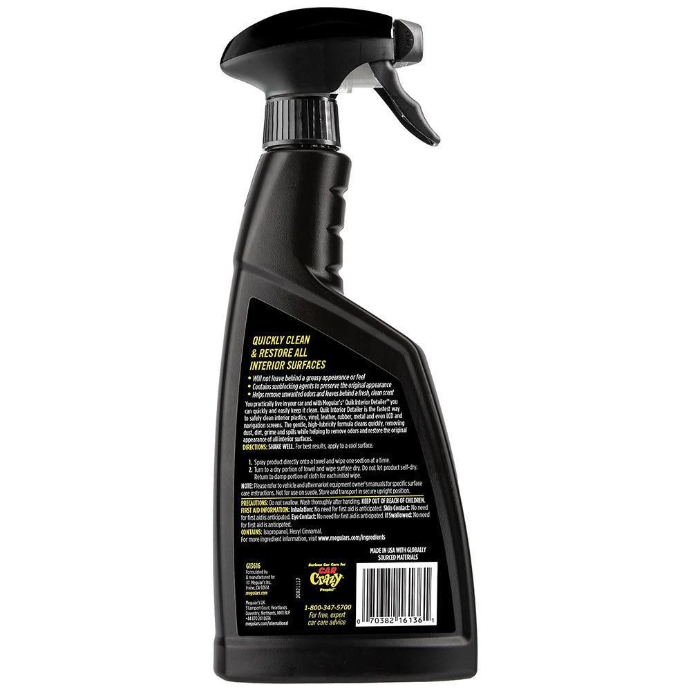 Meguiar's Quik Interior Detailer - 16oz [G13616] - Besafe1st