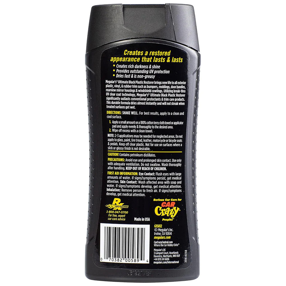 Meguiar's Ultimate Black Plastic Restorer - 12oz [G15812] - Besafe1st