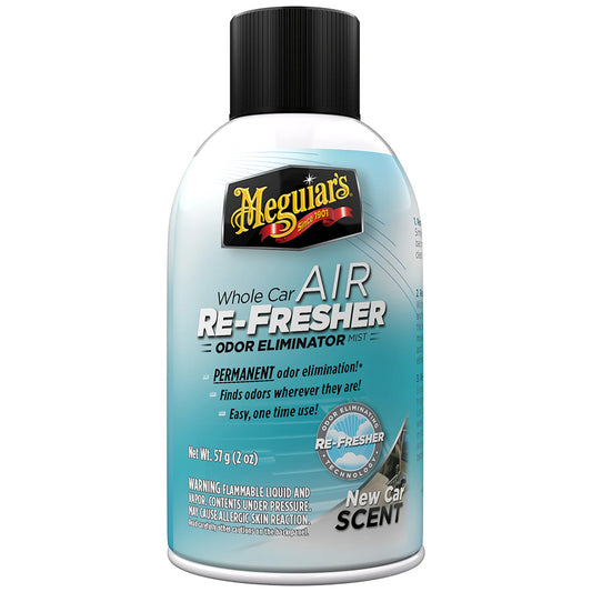 Meguiar's Whole Car Air Refresher Odor Eliminator - New Car Scent [G16402] - Besafe1st