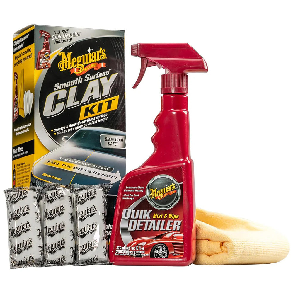 Meguiar's Smooth Surface Clay Kit [G191700] - Besafe1st