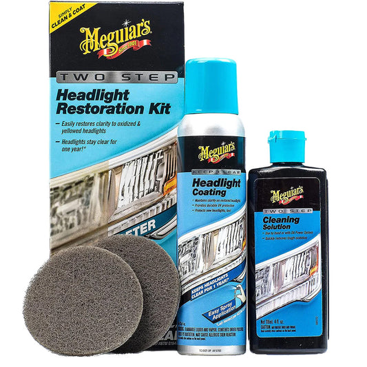 Meguiar's Two-Step Headlight Restoration Kit [G2970] - Besafe1st
