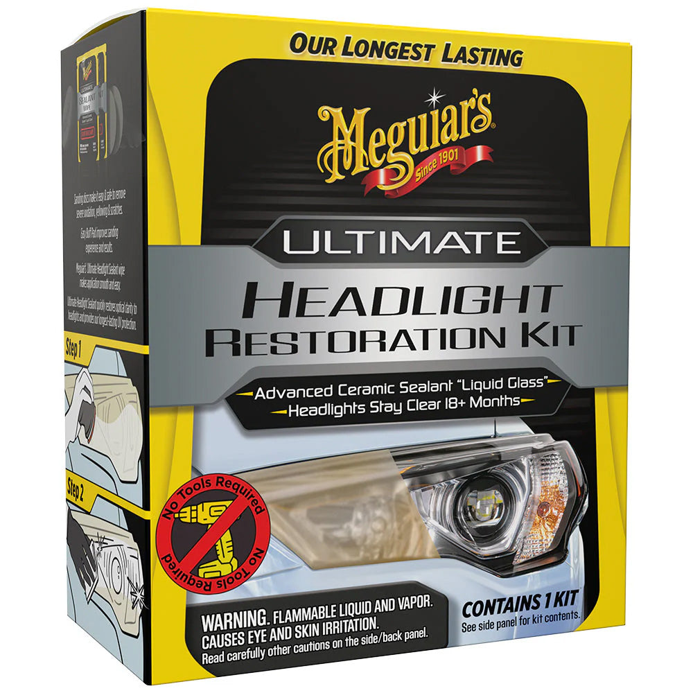 Meguiar's Ultimate Headlight Restoration Kit [G2990SRP] - Besafe1st