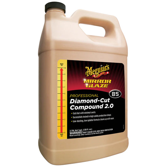 Meguiar's Professional Diamond-Cut Compound 2.0 - 1 Gallon [M8501] - Besafe1st