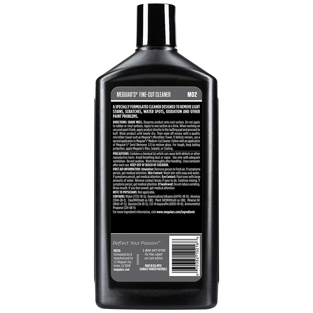 Meguiar's Fine-Cut Cleaner - 16oz [M0216] - Besafe1st