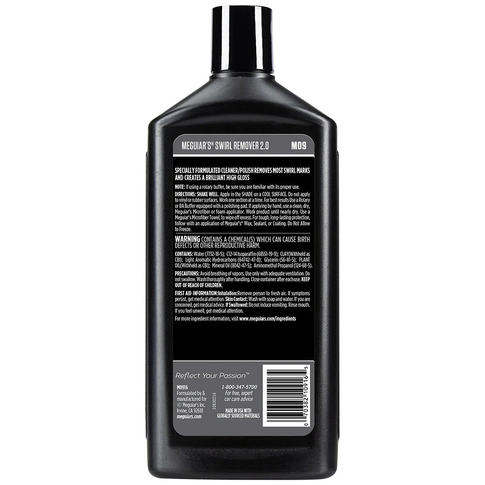 Meguiar's Swirl Remover - 16oz [M0916] - Besafe1st