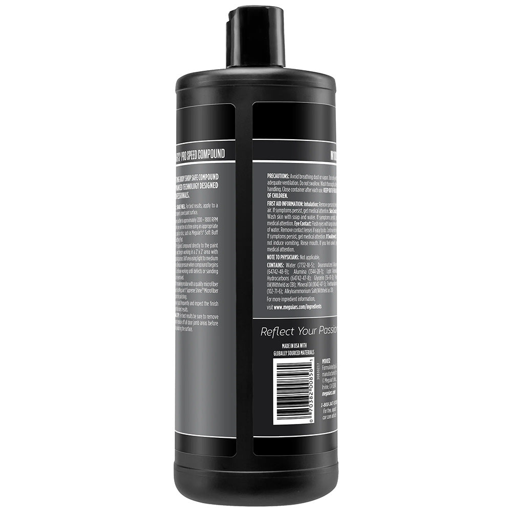 Meguiar's Professional Pro Speed Compound - 32oz [M10032] - Besafe1st