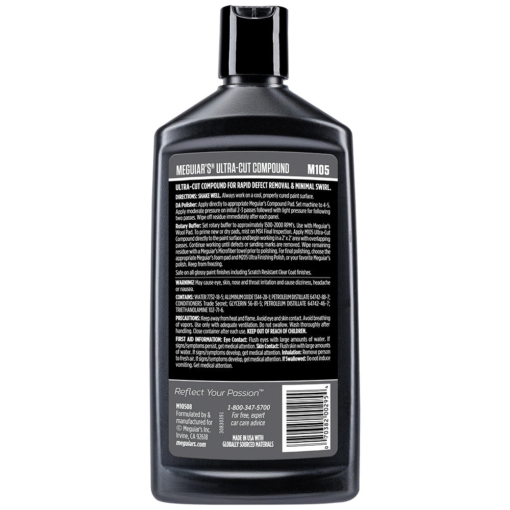 Meguiar's Professional Ultra-Cut Compound - 8oz [M10508] - Besafe1st
