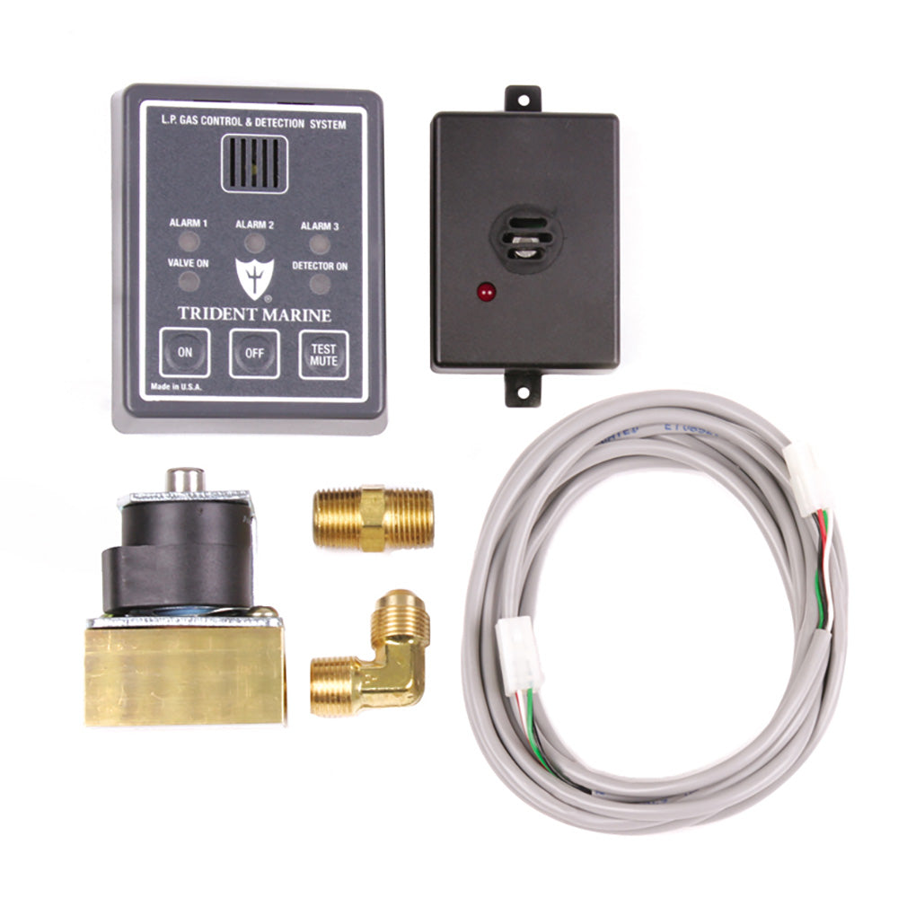 Trident Marine 12V Low-Pressure 3/8" Solenoid Kit w/Control Panel [1300-7761-KIT] Trident Marine