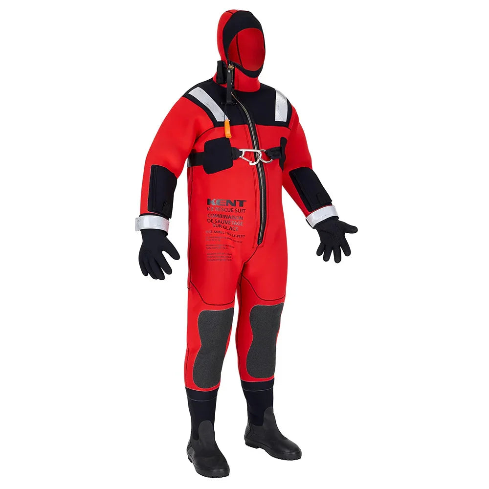 Kent Ice Rescue Suit - Orange - Small [153902-200-020-25] Kent Sporting Goods