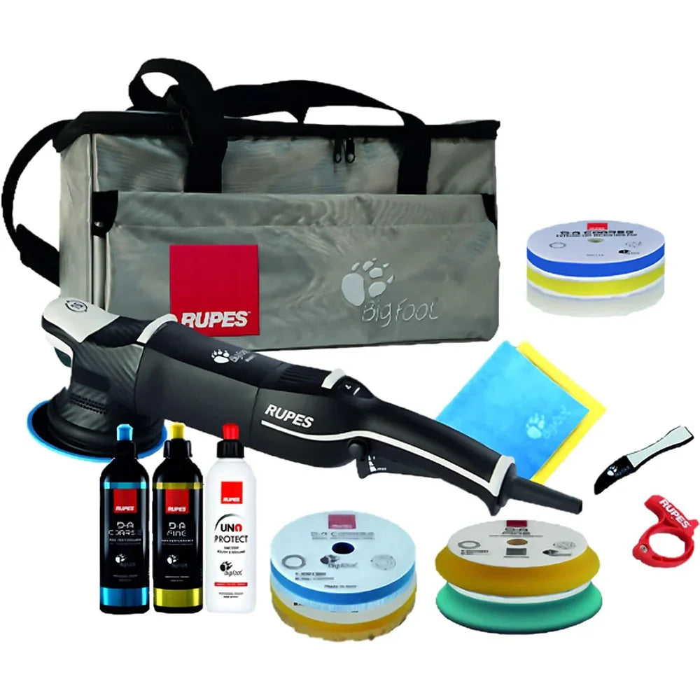 RUPES Random Orbital Polisher Bigfoot LHR15 Mark V Complete Kit [LHR15V/US/CMP] RUPES