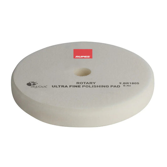 RUPES Rotary Ultra-Fine Polishing Foam Pad 155/160mm - White [9.BR180S] RUPES