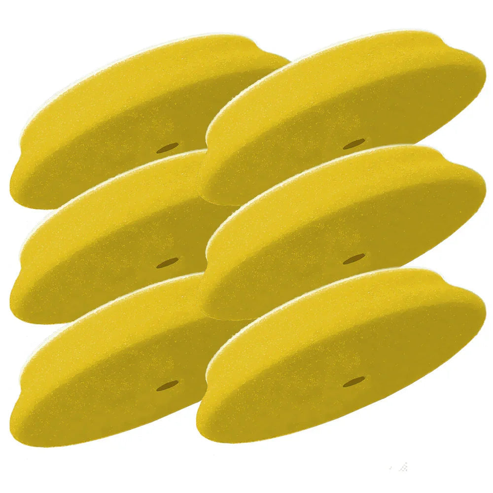 RUPES D-A Fine Finishing Foam Pad 40mm - Yellow *6-Pack [9.DA40M/6] RUPES