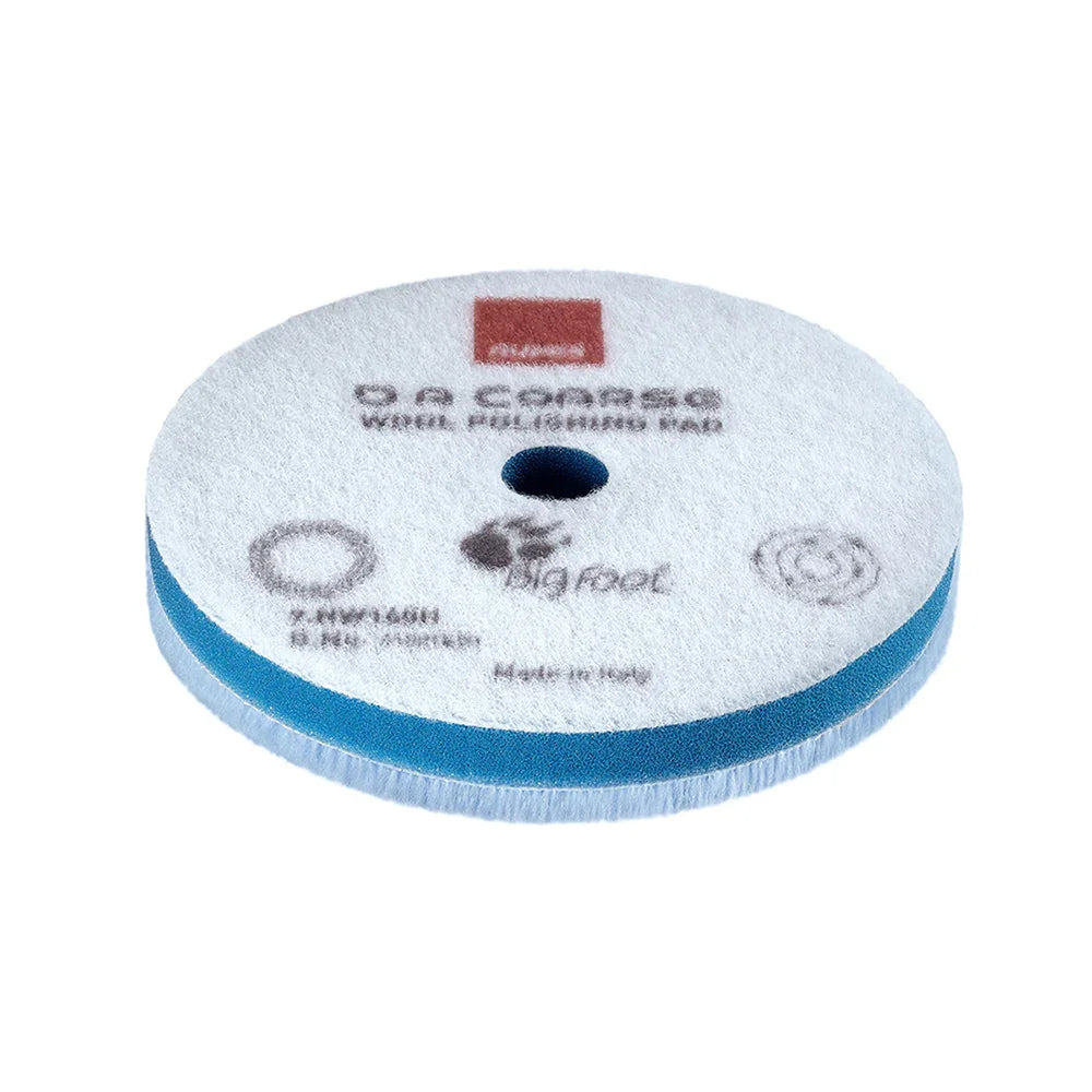 RUPES D-A Coarse Wool Polishing Pad 160mm - Blue [9.NW160H] RUPES