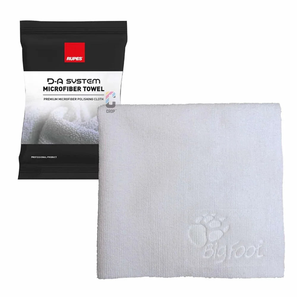 RUPES D-A System Microfiber Towel 16x16 - White [9.BF9070] RUPES