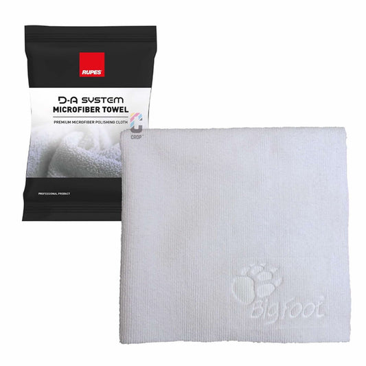 RUPES D-A System Microfiber Towel 16x16 - White [9.BF9070]