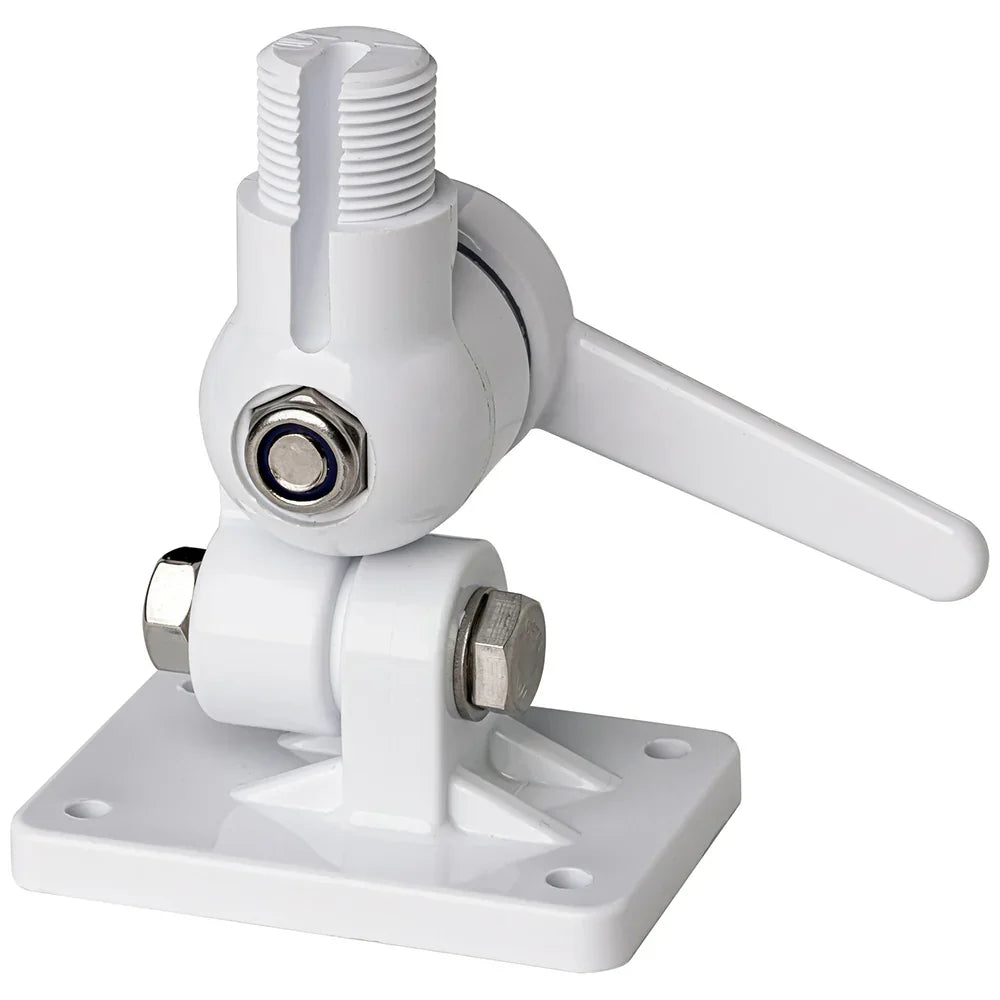Scout Four-Way Nylon Ratchet Mount - White [PF AC NBASE001] Scout