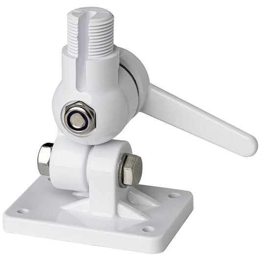 Scout Four-Way Nylon Ratchet Mount - White [PF AC NBASE001] Scout